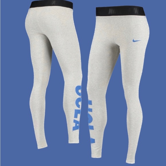 UCLA Bruins Nike High-Waisted Tri-Blend Leggings - Picture 4 of 5